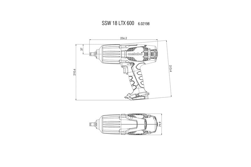 SSW 18 LTX 600 18V (602198890) Llave de impacto a batería - Imagen 3