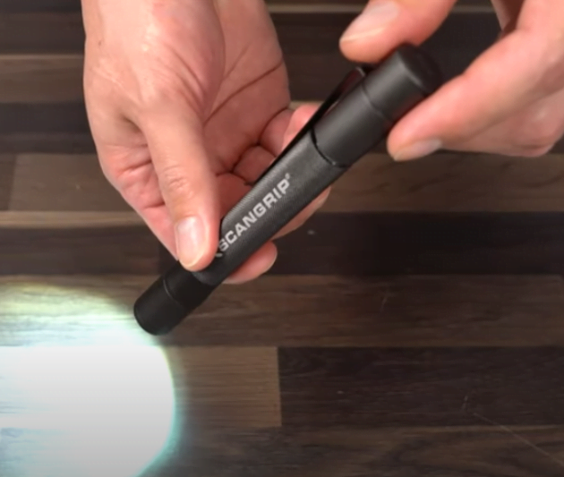 SCANGRIP-FLASH PEN R-linterna recargable de 300 lúmenes