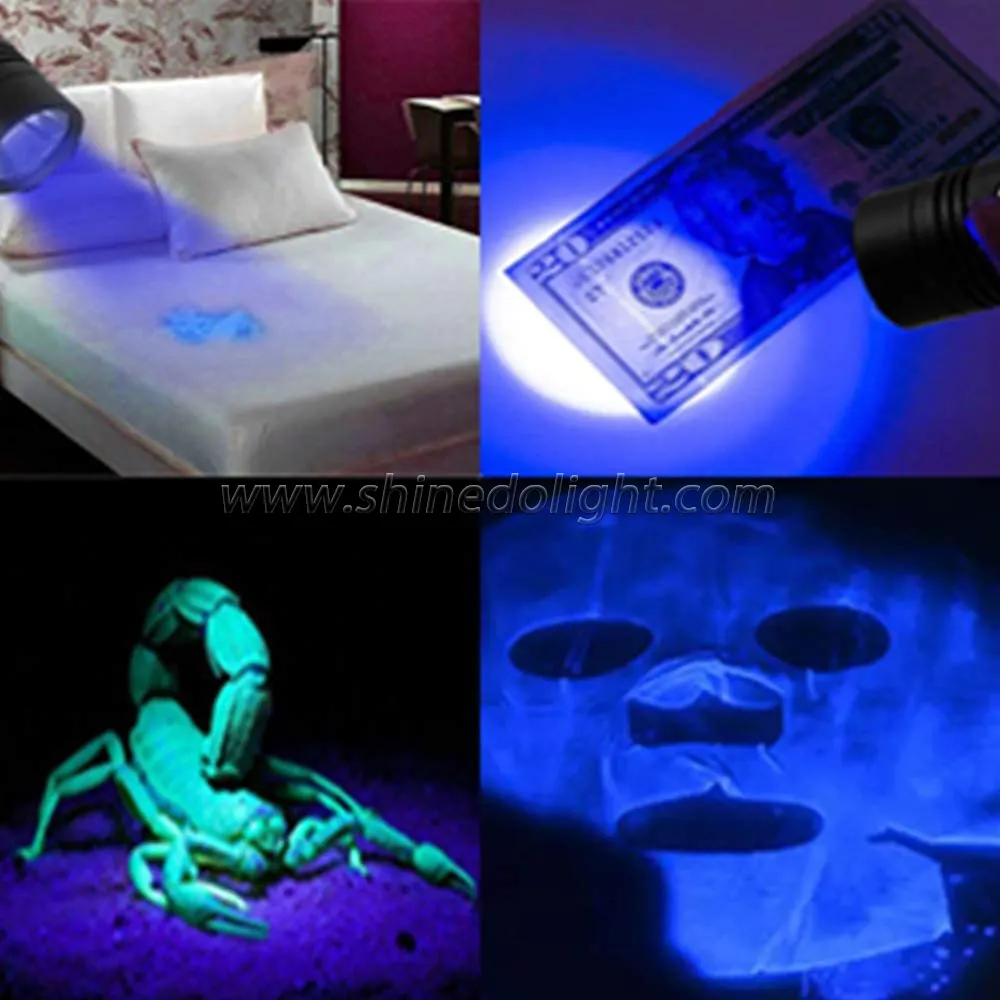 Linterna LED Batería recargable con luz blanca - Imagen 4
