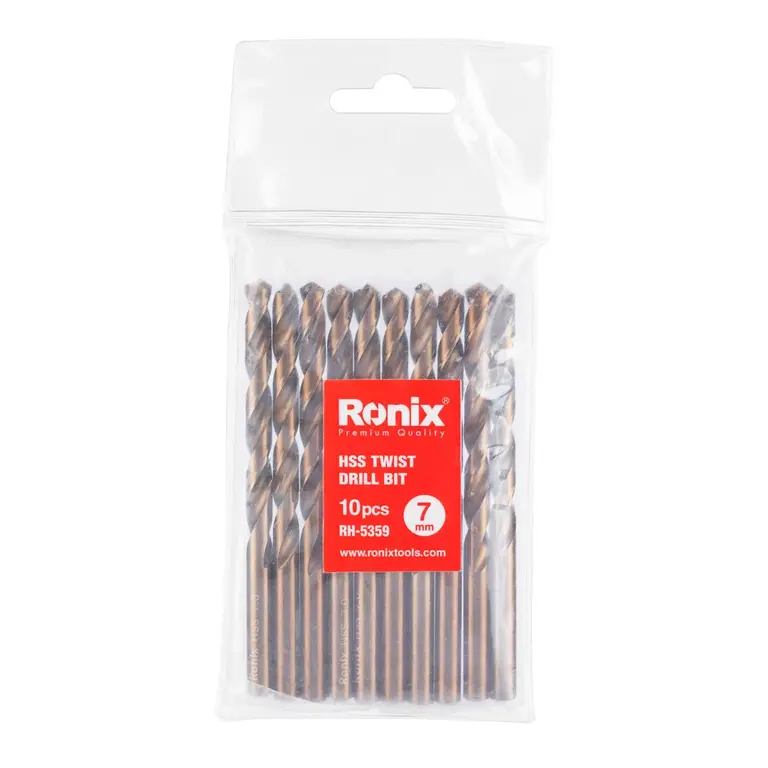 Referencia RH-5359 SET MARCA RONIX Broca 7MM - 10PC
