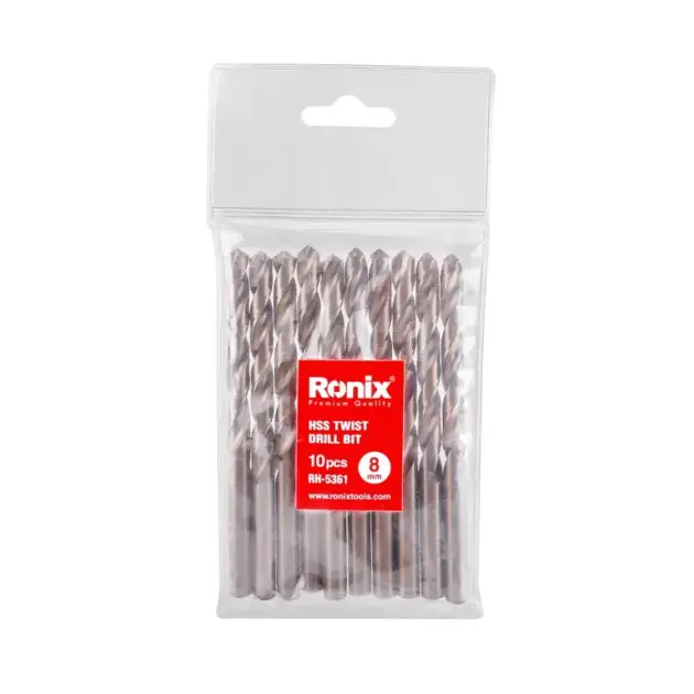 Referencia RH-5361 SET MARCA RONIX Broca 8MM - 10PC