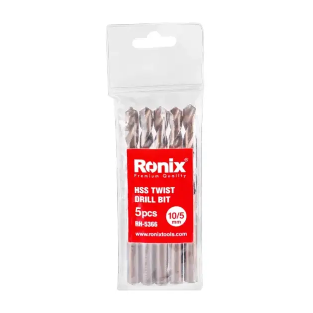 Referencia RH-5366 SET MARCA RONIX Broca 10,5 MM - 5 PCS