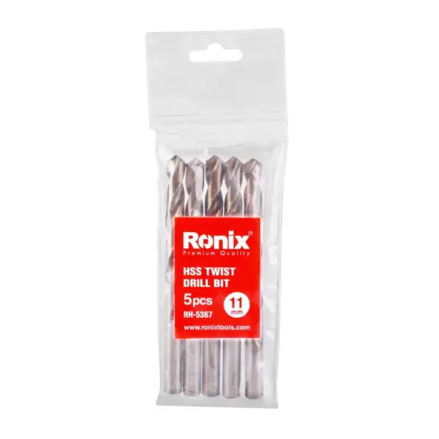 Referencia RH-5367 SET MARCA RONIX Broca 11MM- 5 PCS
