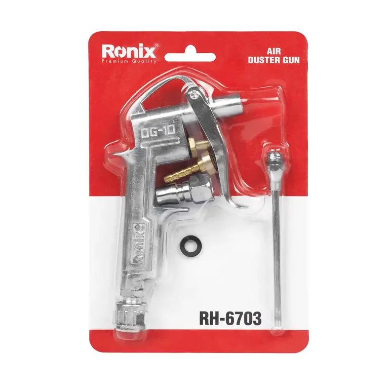 Referencia RH-6703 MARCA RONIX Pistola Air Duster DG-10-3 Boquilla 75mm