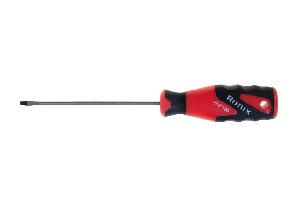Referencia RH-2736 MARCA RONIX Destornillador SL3*100 - Imagen 2