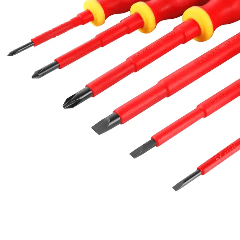 Referencia RH-2724 MARCA RONIX Juego de destornilladores VDE 1000V de 6 piezas. - Imagen 2