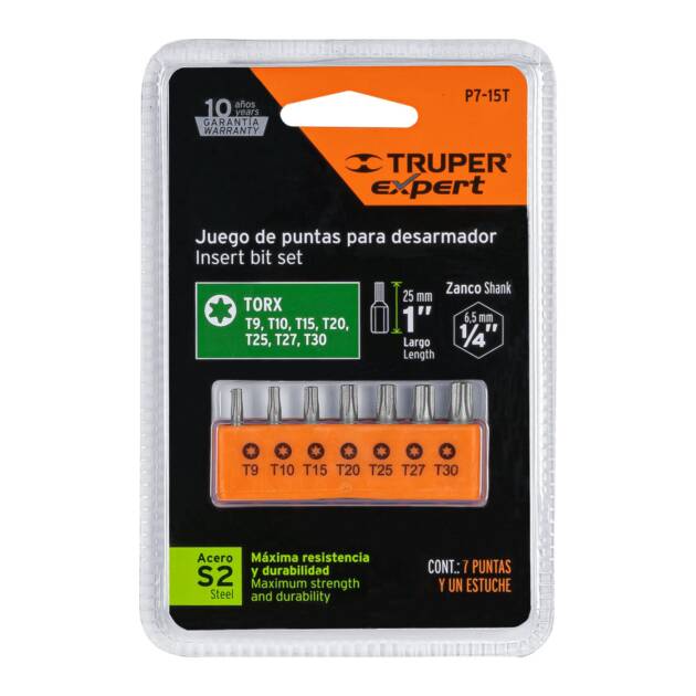 puntas torx