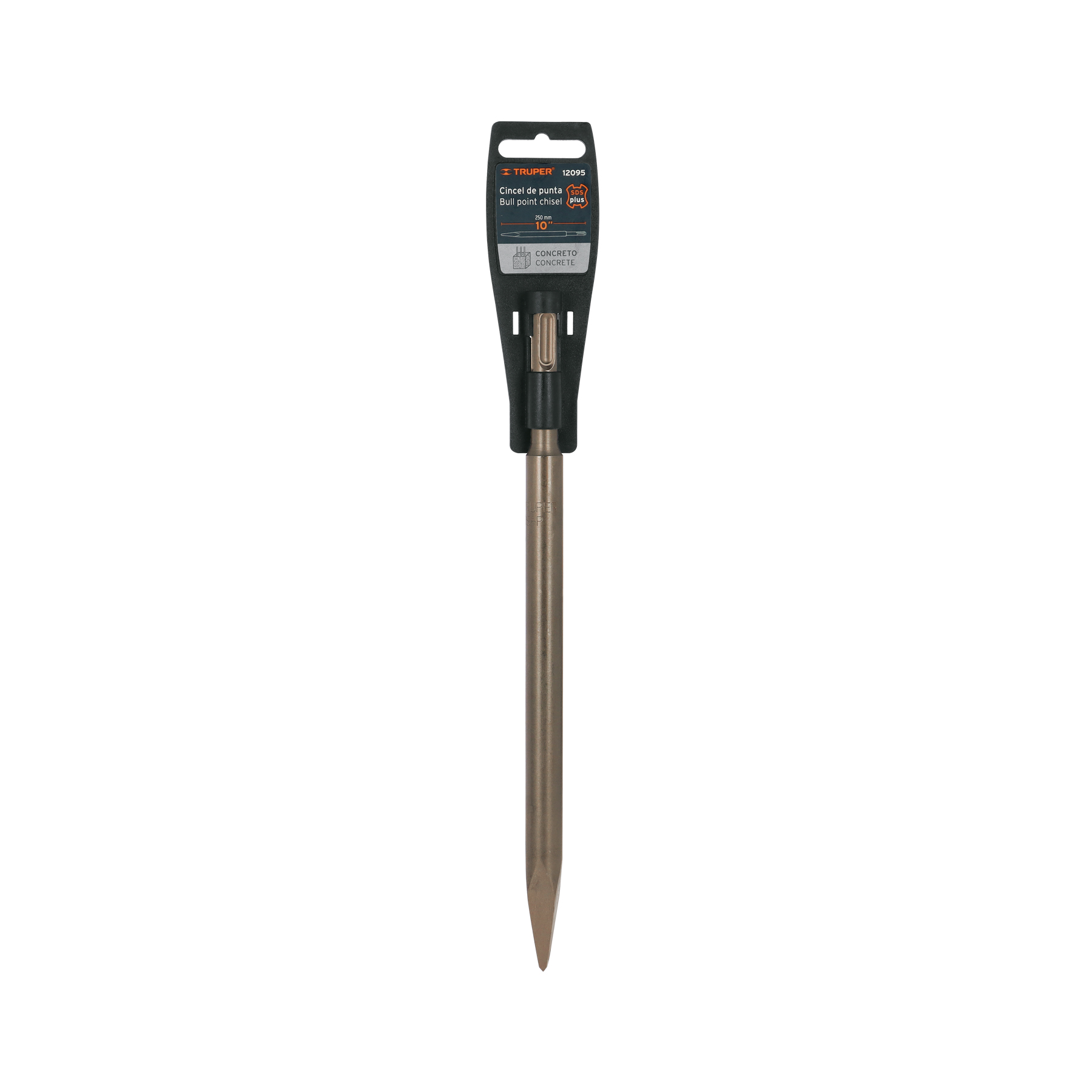 Cincel de punta SDS Plus de 10", Truper