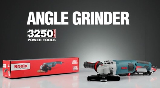 Amoladora tipo pulidota angular 2200W-180mm-8500 RPM RH-3250V RONIX - Imagen 3